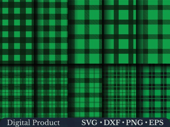 Download Buffalo Plaid SVG Pattern Set, Green - Buffalo plaid Collection