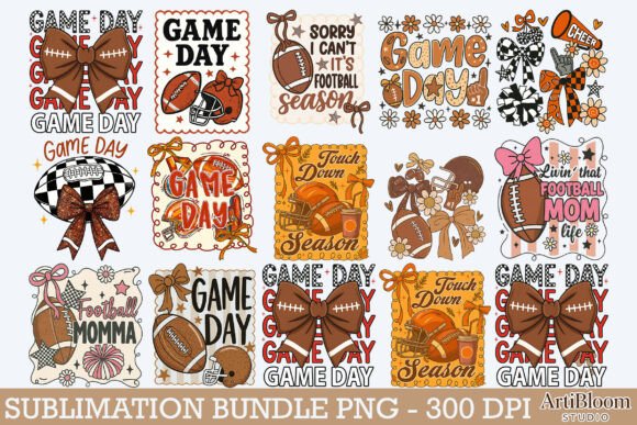 Download Game Day Png Bundle, Football Png Design - Football png Collection
