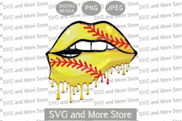 Download Softball Lips, Dripping Lips, Sport Lips - Dripping lips Collection
