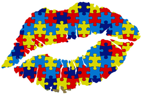 Download Autism Lips Sublimation Design - Lips sublimation Collection